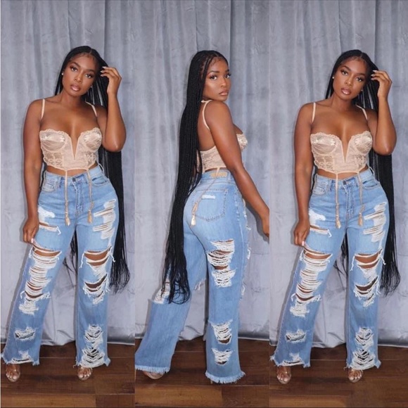 Distressed Jeans - Picture 2 of 2